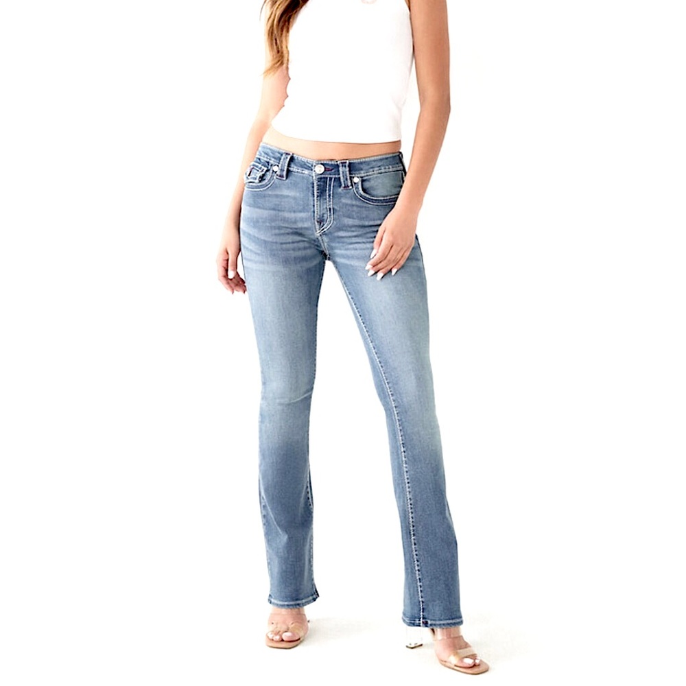 NWT True Religion Becca Mid-Rise Bootcut Jeans